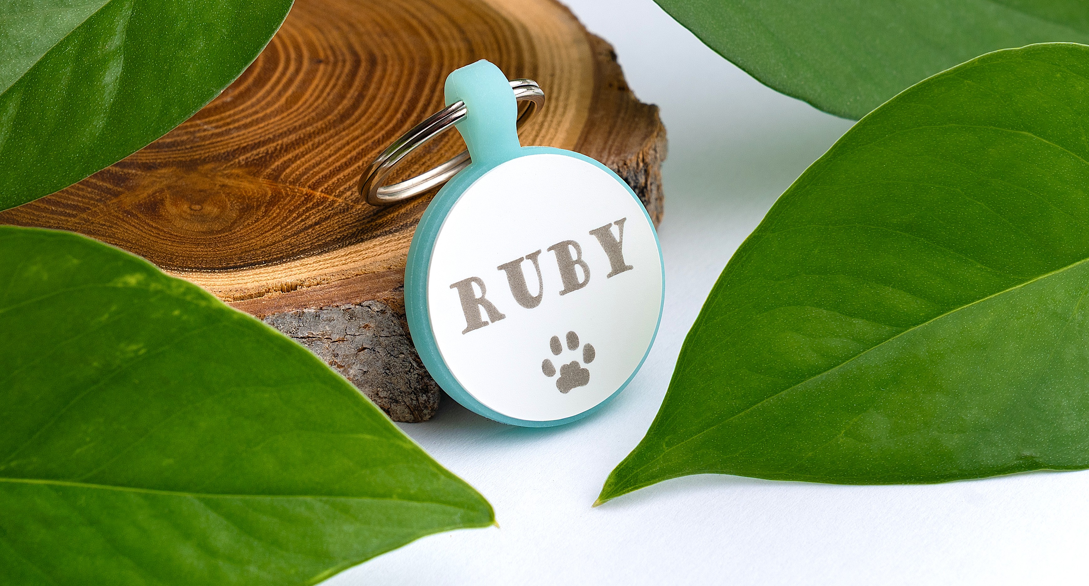 odolné psí známky mountaino se jménem a číslem